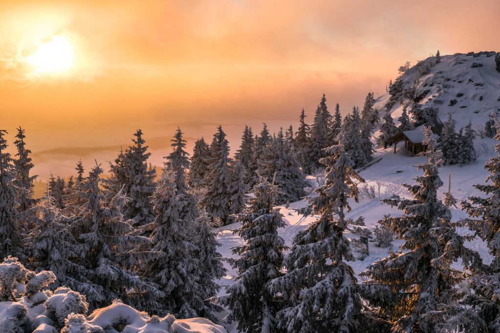 sonnenaufgang bayern