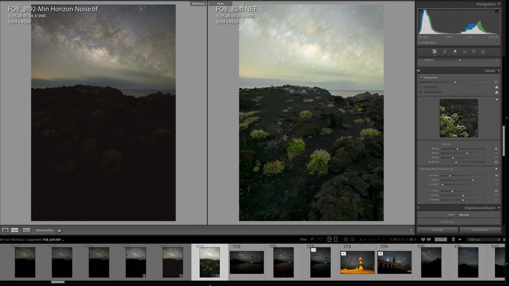 astro tools lightroom