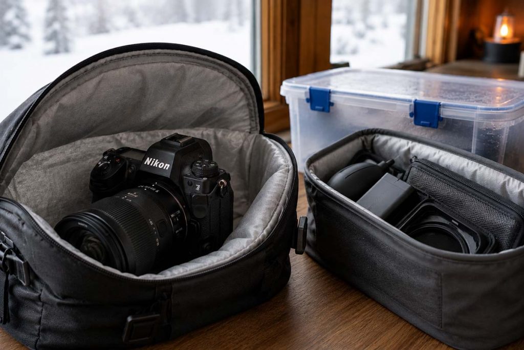 kondenswasser kamera winter