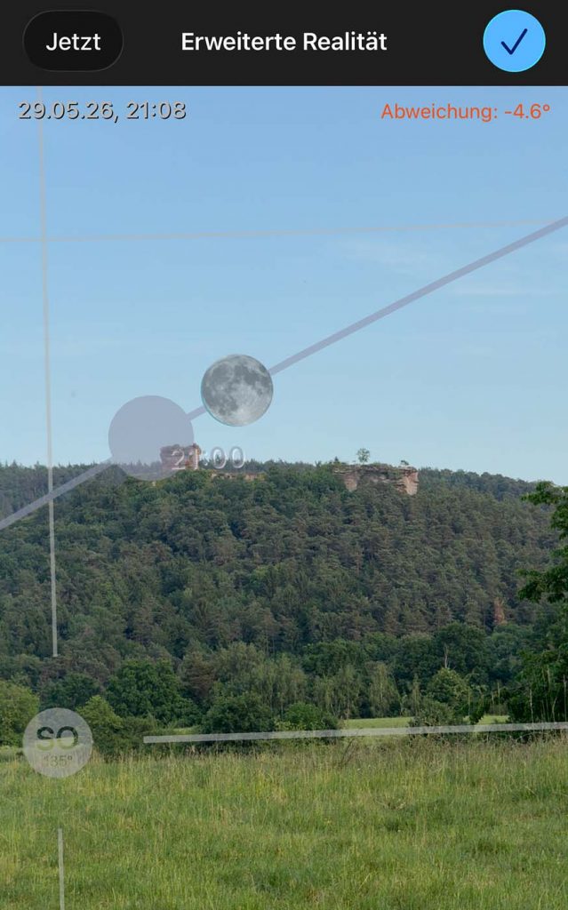 mond fotografieren photopills pfalz