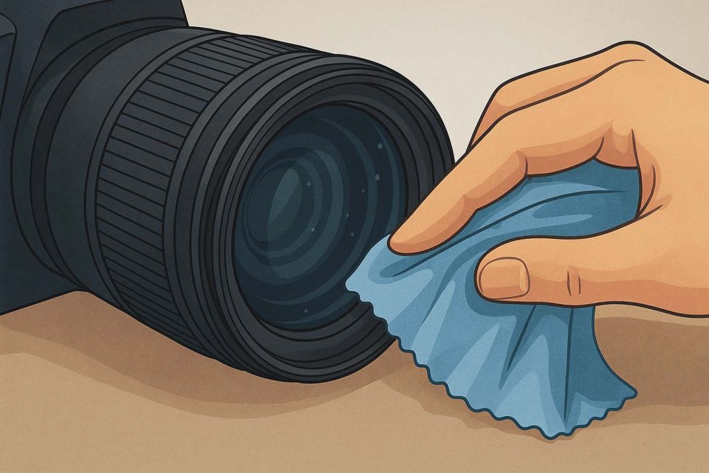 kamera und objektiv reinigen