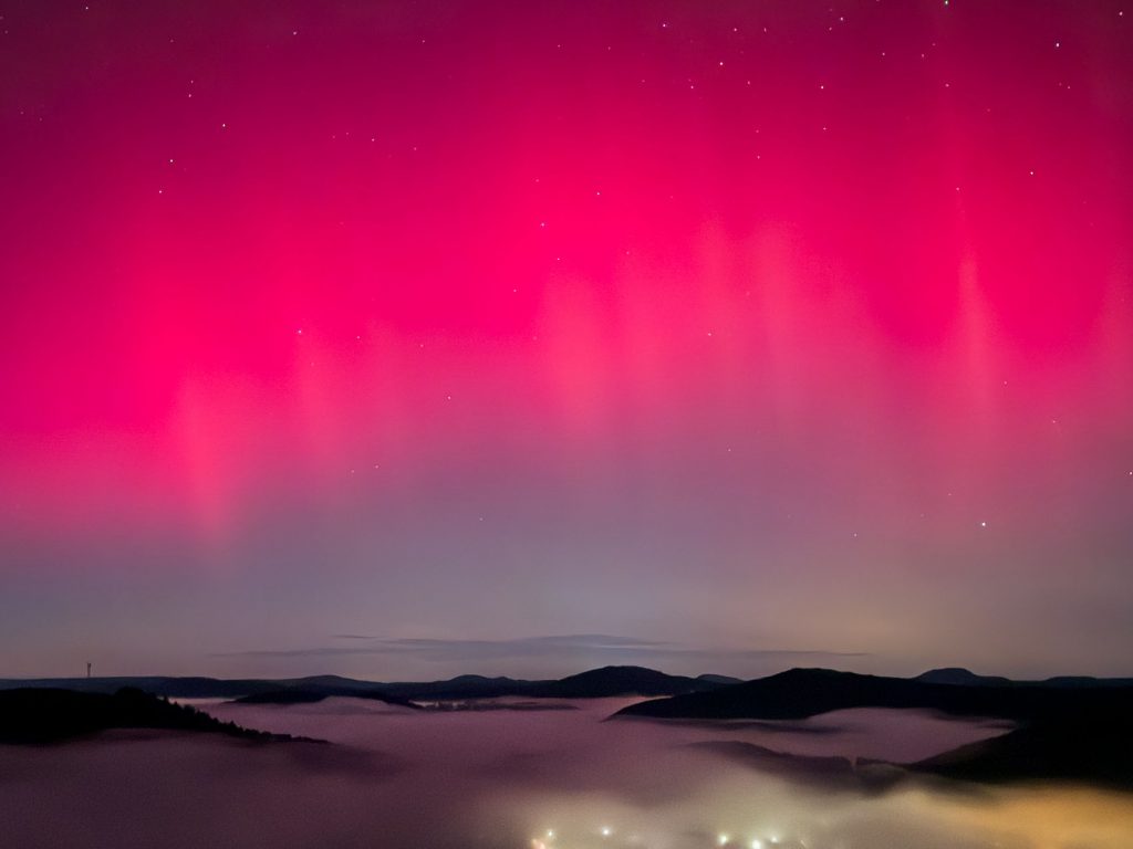 polarlichter pfälzerwald, polarlichter iphone